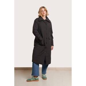 NEW NOM MATERNITY classic puffer maternity coat in black